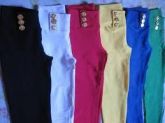 legg lisa várias cores com botões laterais