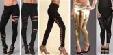 legg preta rasgada, DISPONÍVEL TAMBÉM EM OUTRAS CORES.