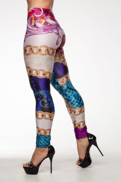 legg estampada